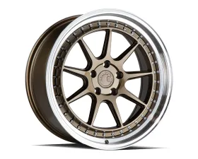 AodHan Wheels DS-X Wheels 5x114.3 19x11 15 Bronze w/ Machined Lip