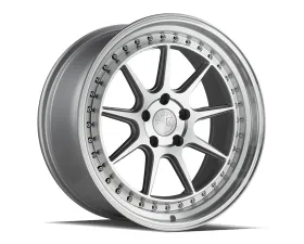 AodHan Wheels DS-X Wheels 5x114.3 19x11 15 Silver w/ Machined Face