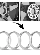 AodHan Wheels Aluminum Hub Rings                                     - AHHR7310-5615M - Image 3