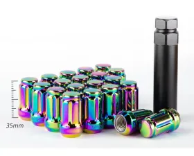 AodHan Wheels 12x1.25 SPL35 6 Spline Lug Nuts