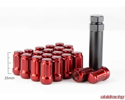 AodHan Wheels 1/2 SPL35 6 Spline Lug Nuts - AHLNSPL351/2R