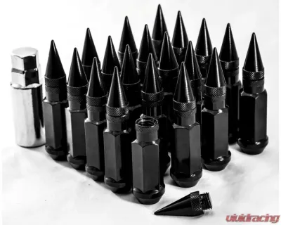 AodHan Wheels 12x1.25 XT92 Spiked Lug Nuts - AHLNXT9212125BK