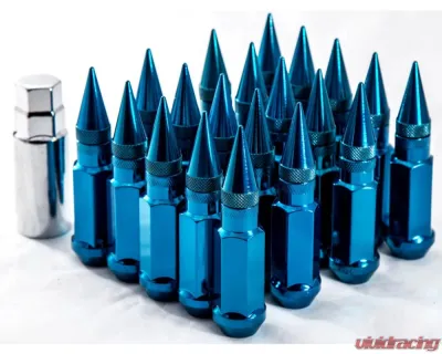AodHan Wheels 12x1.25 XT92 Spiked Lug Nuts - AHLNXT9212125BL
