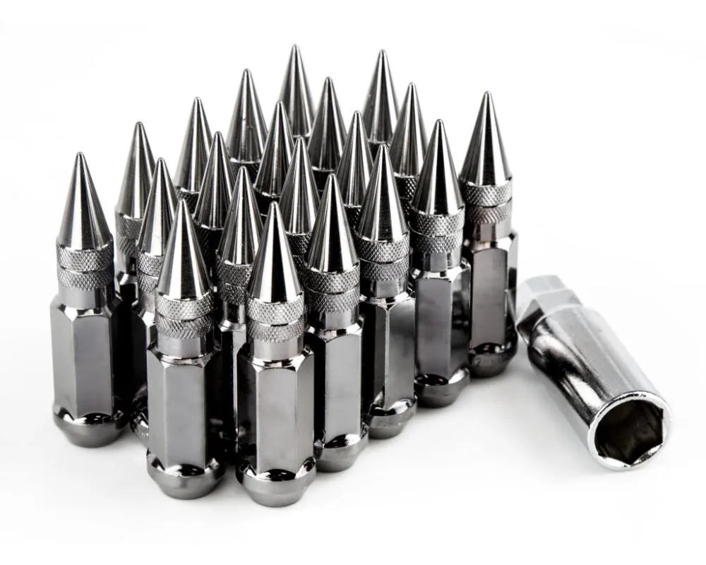 AodHan Wheels 12x1.5 XT92 Spiked Lug Nuts - AHLNXT921215GY
