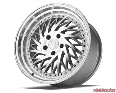 AodHan Wheels DS03 Wheel 18x9.5 Silver Machined Face 5x100 35mm Driver Side - DS31895510035SMF_D
