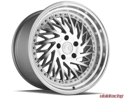 AodHan Wheels DS03 Wheel 18x9.5 Passenger Side 5x114.3 30mm Silver Machined Face - DS318955114330SMF_P