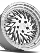 AodHan Wheels DS03 Wheel 18x9.5 Passenger Side 5x114.3 30mm Silver Machined Face                                     - DS318955114330SMF_P - Image 3