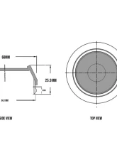 AodHan Wheels DS Raised Center Cap                                     - DS_RCap_VC - Image 5