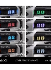 Diode Dynamics SS5 Stealth Grille LED Pod Bracket Kit Toyota 4Runner 2014-2023                                     - DD7550 - Image 4