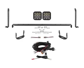 Diode Dynamics SS5 Stealth Grille LED 2-Pod Kit Pro White Driving Toyota 4Runner 2014-2023