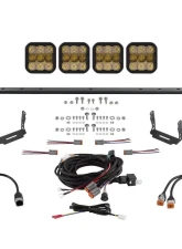 Diode Dynamics SS5 Stealth Grille LED 4-Pod Kit Pro Yellow Combo Toyota 4Runner 2014-2023                                     - DD7545 - Image 8