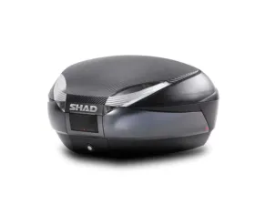 Shad USA Carbon Fiber Silver Side Bands SH48 Top Case
