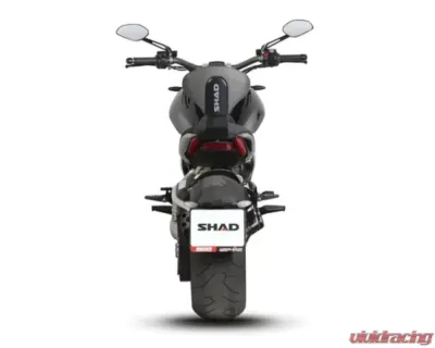Shad USA Black Gloss Backrest Ducati XDiavel 2016-2019 - D0XD16RV