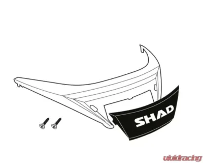 Shad USA Red SH34 Reflector Replacement - D1B342CAR