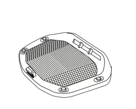 Shad USA SH37 Universal Mounting Plate