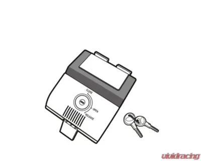 Shad USA Dark Grey SH48 Locking Mechanism Replacement - D1B481MAR