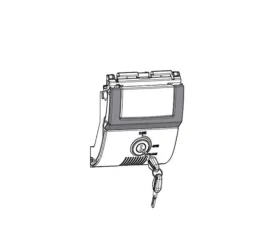 Shad USA Black Key Silver Sidebands SH48 Spare Parts Locking Mechanism Replacement