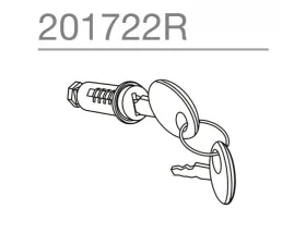 Shad Key Lock