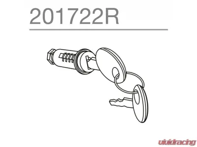 Shad Key Lock - 201722R