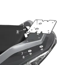 Shad Top Master Daelim S3 | Q3 125i