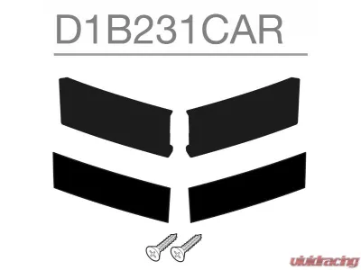 Shad SH23 Black Spare Part Reflectors - D1B231CAR