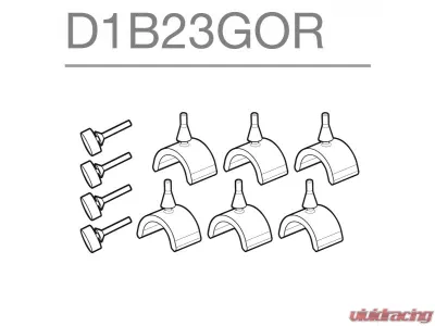 Shad SH23 Rubber Spare Parts - D1B23GOR