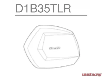SH35 Aluminum Left Spare Part SC Lid - D1B35TLR