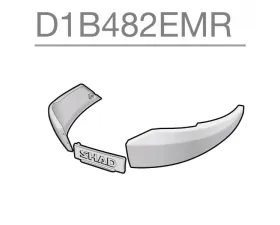 Shad Grey Titanium SH48 Side Band