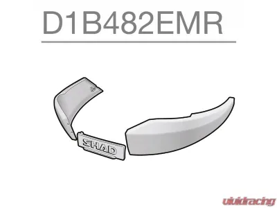 Shad Grey Titanium SH48 Side Band - D1B482EMR