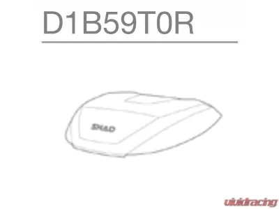 Shad SH59 Spare Parts Lid Aluminum - D1B59T0R