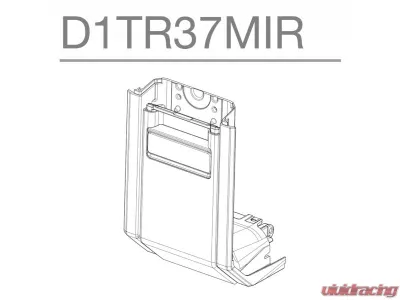 Shad Lower Part TR37 Locking System - D1TR37MIR