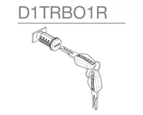 Shad Lock Kit Keys Terra Top Case