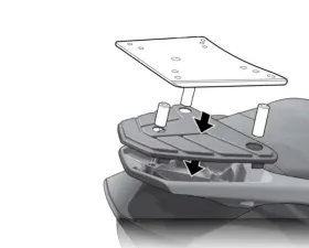 Shad Top Master Keeway Silverblade 125 2012-2017