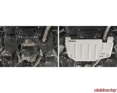 RIVAL 4x4 Aluminum Transmission Skid Plate - 2333.5437.1.6