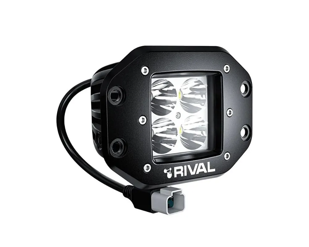 RIVAL 4x4 Set of 2 Aluminum Bumpers Spotlights - 2D.0065.1