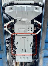 RIVAL 4x4 Aluminum Transmission Skid Plate                                     - 2333.1886.3.6 - Image 3