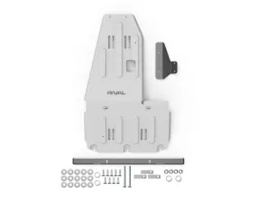RIVAL 4x4 Aluminum Engine Transmission Catalytic Converter Skid Plate