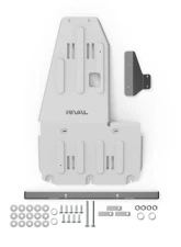 RIVAL 4x4 Aluminum Engine Transmission Catalytic Converter Skid Plate                                     - 2333.4501.1.6 - Image 2