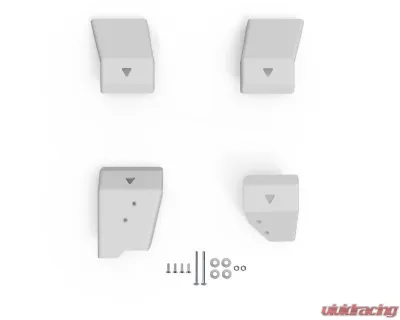 RIVAL 4x4 Aluminum Front And Rear Lower Control Arms Skid Plate - 2333.4503.1.6