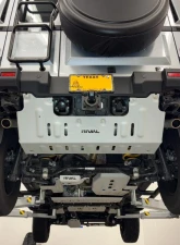 RIVAL 4x4 Aluminum Exhaust Skid Plate for Ineos Grenadier 2022+                                     - 2333.4507.1.6 - Image 2