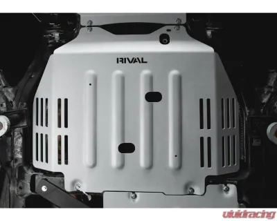 RIVAL 4x4 Aluminum Transmission Catalytic Converter Skid Plate - 2333.9567.1.6