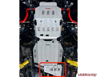 RIVAL 4x4 Aluminum Transfer Case Skid Plate - 2333.9568.1.6