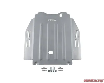 RIVAL 4x4 Aluminum Transmission Catalytic Converter Skid Plate - 2333.9569.1.6