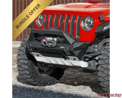 RIVAL 4x4 Jeep Wrangler Front Aluminum Bumper - 2D.2702.3-NL
