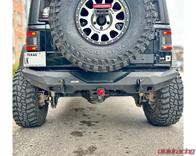 RIVAL 4x4 Rear Aluminum Stubby Bumper - 2D.2709.2-NL
