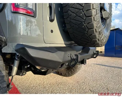 RIVAL 4x4 Rear Aluminum Stubby Bumper - 2D.2709.2-NL