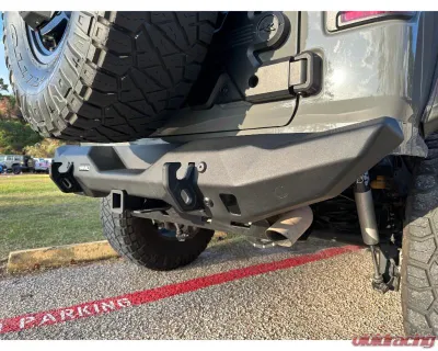 RIVAL 4x4 Rear Aluminum Stubby Bumper - 2D.2709.2-NL