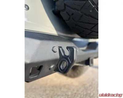 RIVAL 4x4 Rear Aluminum Stubby Bumper - 2D.2709.2-NL