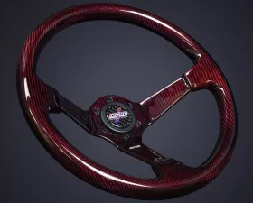 DND Performance Red Full Carbon Fiber Steering Wheel