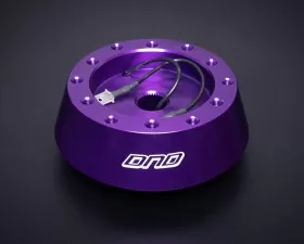 DND Performance Low Profile Purple Steering Wheel  Hub Kit Hyundai | Kia | Mazda 1978-2016